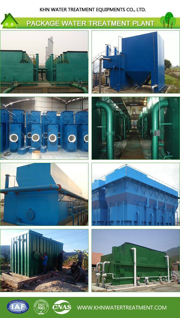 Package water treatment plant